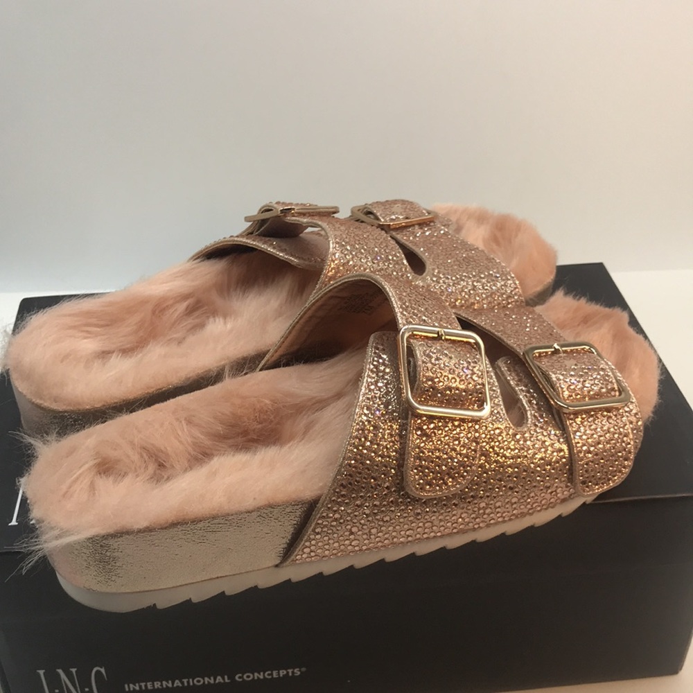 INC International Concepts Womens Alani2 Fabric Open Toe, Rose Pearl, Size 7 M - Picture 10 of 11